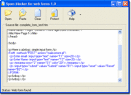 Spam Blocker For Web Forms screenshot